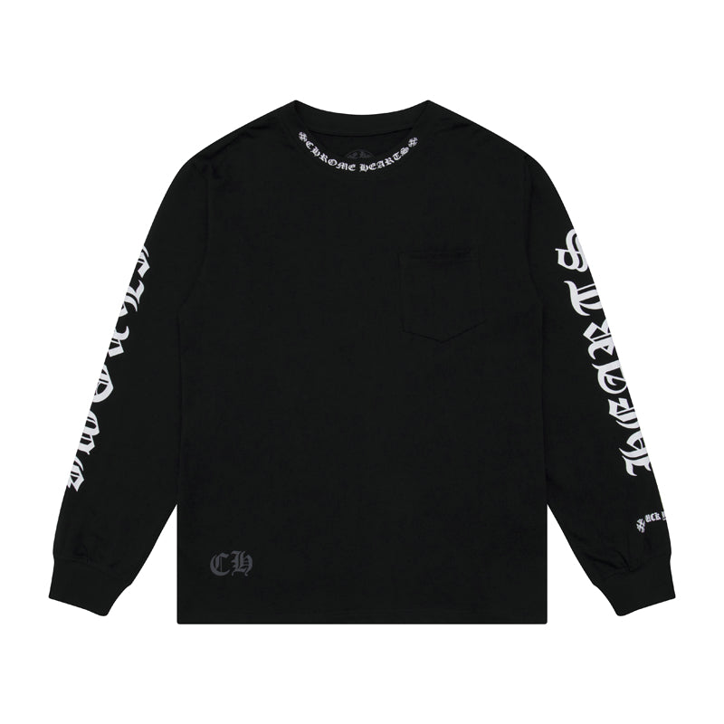 Chrome Hearts Men's Long-Sleeve T-shirt Sweatshirt K9011