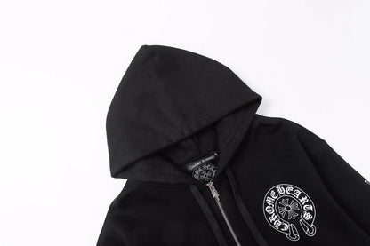 Chrome Hearts Zip Up Hoodie 8515